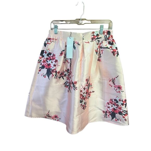 Allegra K Women’s Vintage Y2K Floral Print High Waisted Aline Midi Flare Skirt S - Picture 2 of 6